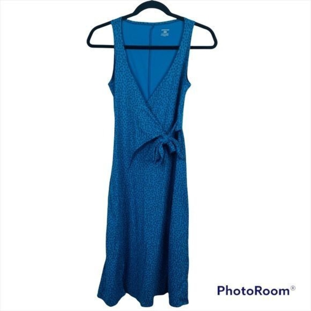 Patagonia‎ Geometric Sleeveless Wrap Dress Size X-small